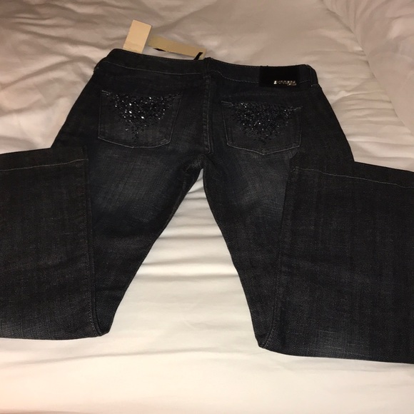 NWT🖤Express Stella Boot Cut Jeans🖤 Short Length - Picture 8 of 8